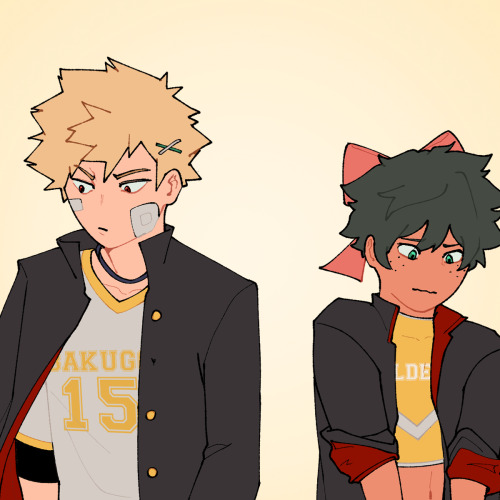 1, 2, 3, 4 — Ur The One That I Adore! // Bkdk Cheerleader And Jock Au Commissioned From Twitter 