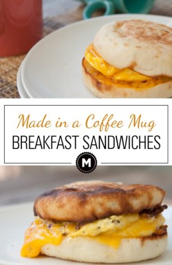 food–archives:  made in a coffee mug breakfast