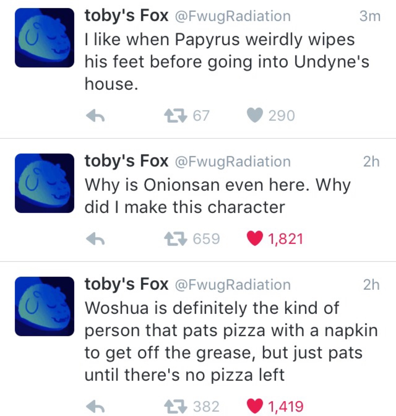 suraana:  he’s liveblogging his own game this is too much 