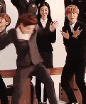 chenchenthedancingmachine:  kais-assets:  A sweet reminder of those who we stan.  I’m proud to dedicate my blog to the second GIF 