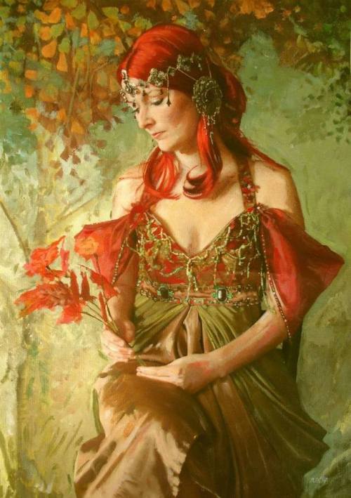 tauchner:William Oxer - Autumn Goddess