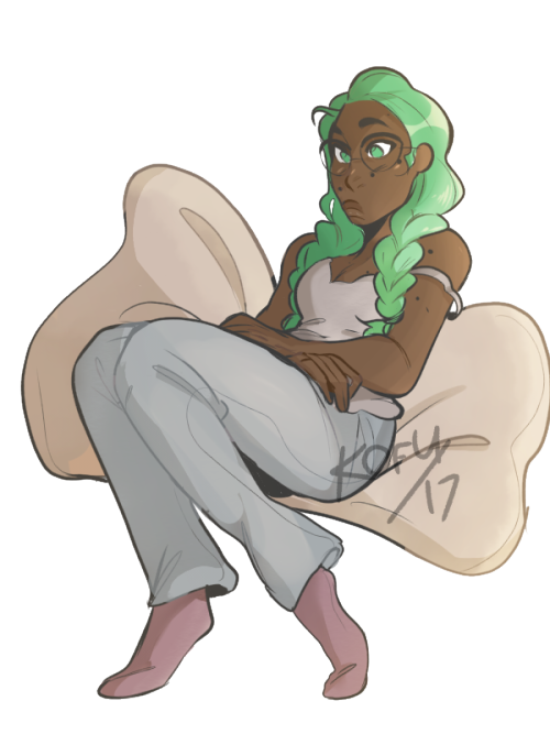 im try get used to clip studio paintnew BRUSHES IS HARDheres a neglected oc tho enjoy