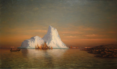 geritsel:William Bradford - Arctic paintings with nostalgic amounts of ice