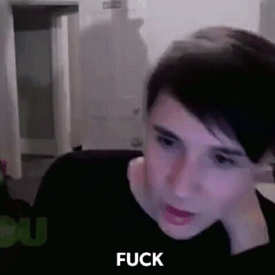 [gif is mine please give credit] Imagine Dan doing he’s live show and doing this just because 
