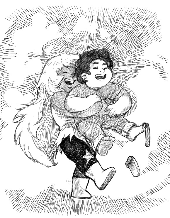 taikova: @desnaa asked for all three gem fam hugs in one post, so, here they are!