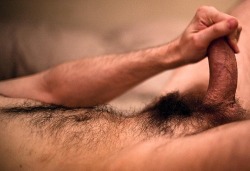 2hot2bstr8:  seriously that body hair, those pubes, and that thick cock need to be in my bed NOW………i would lick every millimeter of him!!!!!!!!!!! so damn HOT!!!!!!!!!!!♡♡♡  Yumyyyyyyy