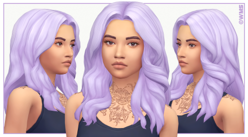 wildlyminiaturesandwich: Finally finished updating my Noemi hair! I tweaked the original mesh a bit,