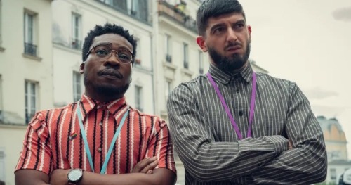 Heartstopper's Youseff Farouk and Nathan Ajayi