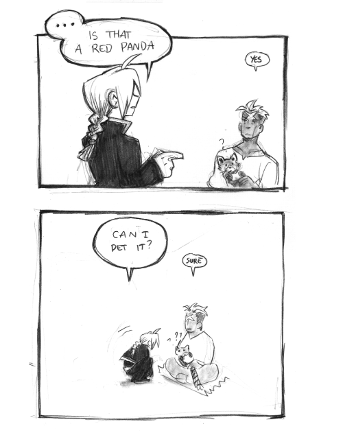 obersten: enemies with cute animals are your friends  (scar talks in one-word sentences bc he i