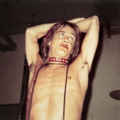 sarcasm-factory: Iggy Pop performing with The Stooges · 1970