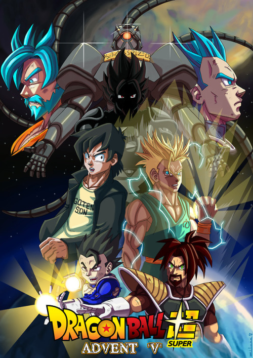 Got commissioned for this Dragon Ball Super poster, OC’s belong to DevoncopraX on deviantart for an 