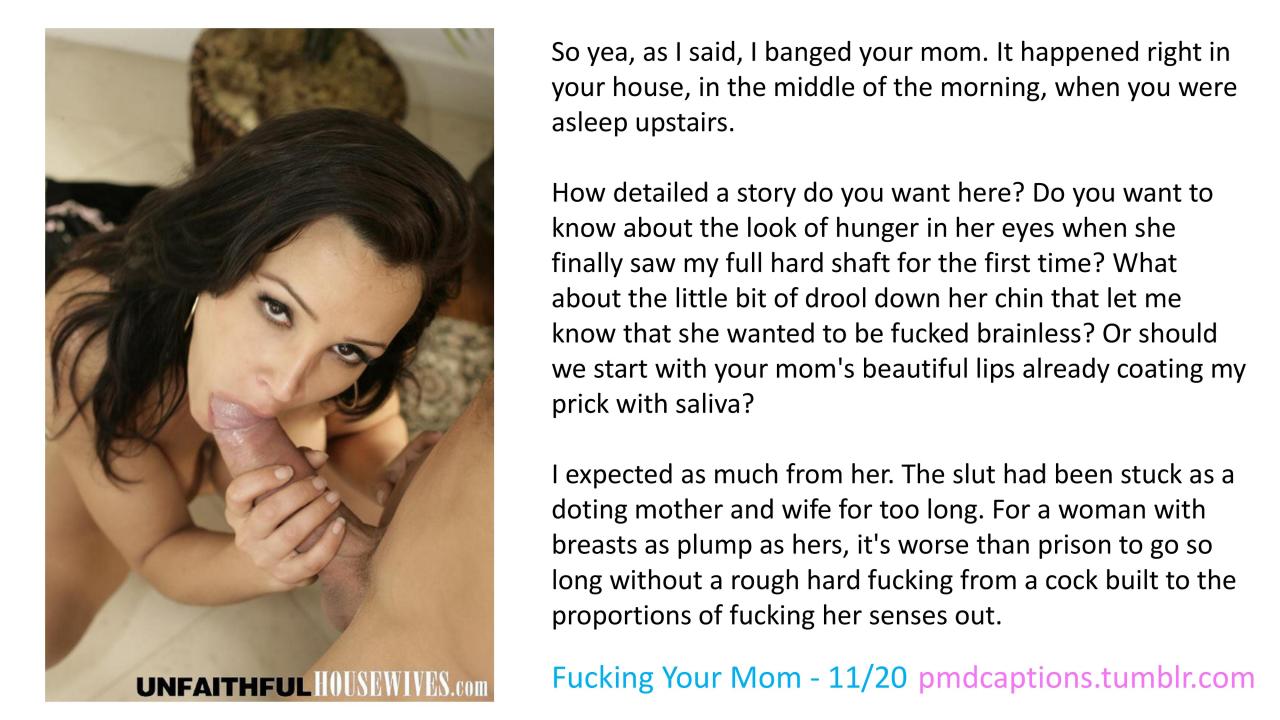   Fucking Your Mom: A Quick Story   