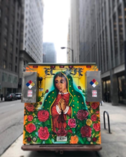 Somewhere in the Loop #Chicago #foodtruck #publicart #eljefe #chicagogram #foodgram (at Chicago, Ill