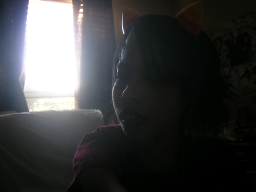 playbunny:  :33 &lt; ac is bored as fuck time fur selfies  