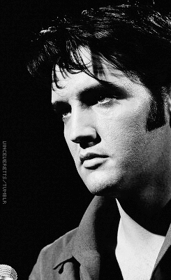 vinceveretts:  Elvis during rehearsals for the &lsquo;68 Comeback Special, June 27, 1968. 