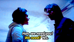 youstilldrivemecrazy:  Top 10 Han & Leia Moments (as voted on by my followers) | #8