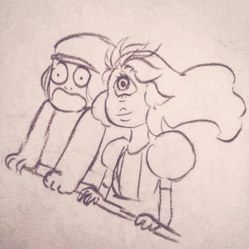 If they ever went on a roller coaster I think Sapphire would be 100% ready for the picture while Ruby would be screaming…{ Sapphire: It is inevitable that we go down this drop’Ruby: HOLY FUCKINGHNJFKBRJGVKBKIBK”]