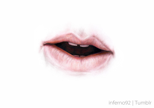 inferno92: colored pencil on paper. A5 I love this
