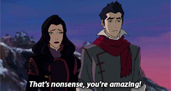 ohmykorra:  They could be fighting over a guy, but they decided to be best friends instead. I just love Korra and Asami’s development so much.