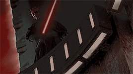 mosasaurusrex:Star Wars Gif or Graphic Challenge: [1/3] VillansDarth Maul“At last we will have reven