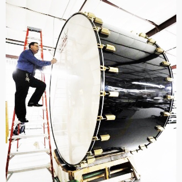 missypapageorge:  Forget the size of the #bass #drum how #big is the this guys #stick