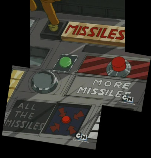 thetygre:A collection of buttons from Megas XLR.