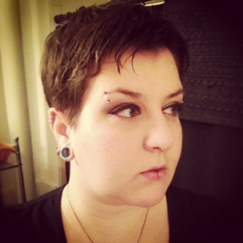 Got my long tresses cut last weekend, and I am loving it! #pixie...