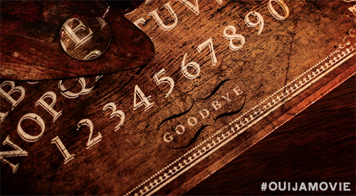 ouijathemovie:If you play with a Ouija board, be prepared for what’s to come. Get