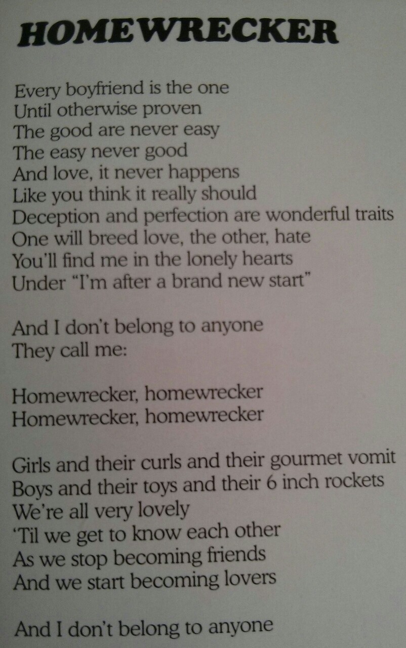 warofthecats:  ❤HOMEWRECKER❤