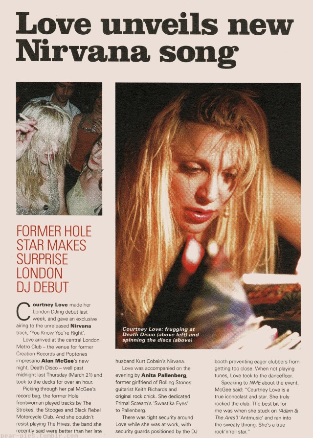 NME - 30 March 2002