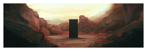 kogaionon:Visions of a Past, Present, and Future - 12 Print Sci-fi Landscape Set by Jordan Buckner /