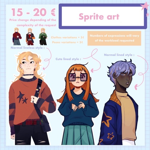 Hiii ! Long Stories Short I Need To Save Up Money And So I Offer You Art In Exchange Of. *drum Roll*
