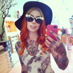 inked-girls-all-day:  Megan Massacre