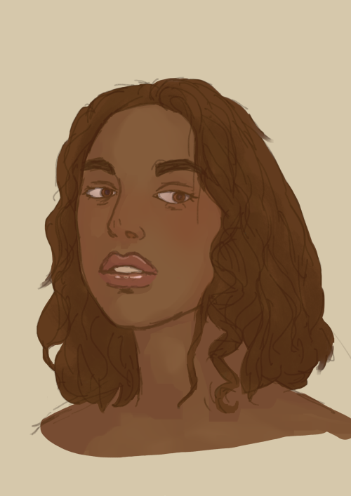 elegantquartz: Here is a coloured sketch of Nat I did! Does it look ANYTHING like the Nats I have dr