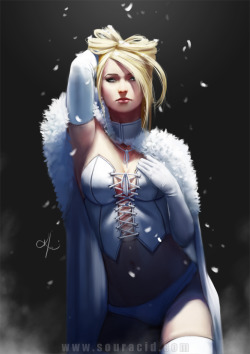 Emma Frost by SourAcid