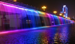 opticallyaroused:  Spectacular Banpo Bridge