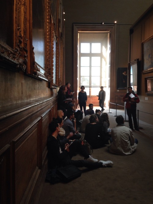 aicirs: Art students in Louvre, Paris 