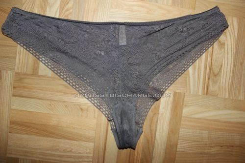 Dirty panties and vaginal discharge close up! Album from mypussydischarge.com