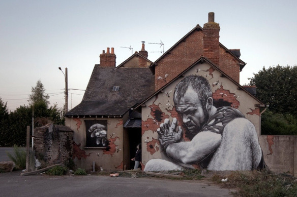 enlacasaradio:  10 ejemplos de arte callejero, incluye Banksy.