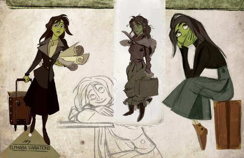 sameatschildren:missycheerios:Here’s a great little collection of Wicked character art created by Di