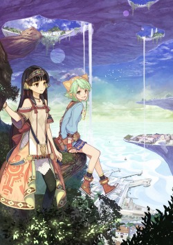 atelier atelier shallie hidari landscape pantyhose shallistera (atelier) shallotte elminus | #315487 | yande.re