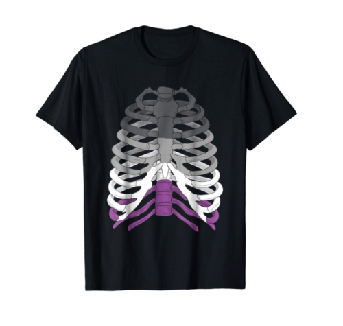 irenekohstudio: Do you feel asexuality in your bones? A funny Halloween tshirt design available at A