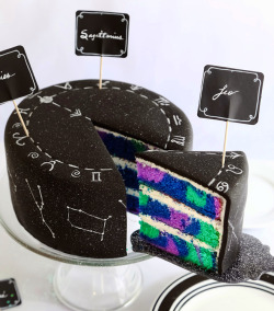 delicious-food-porn:  Zodiac Constellation Cake   wantttt