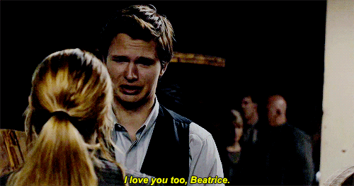 petlunance:  He is a part of me, always will be, and I am a part of him, too. I don’t belong to Abnegation, or Dauntless, or even the Divergent. I don’t belong to the Bureau or the experiment or the fringe. I belong to the people I love, and they