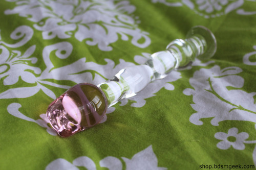 bdsmgeekshop:  Pyrex Glass Rose Wand