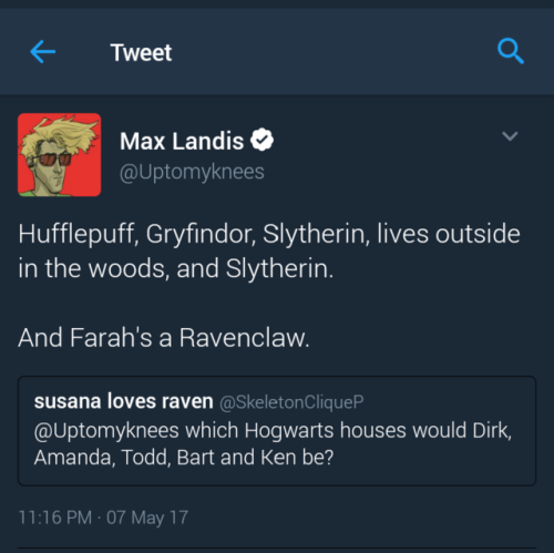 wallacewellls:Bart’s Hogwarts house is; “Lives outside in the woods”