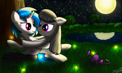 twilightsprinkle:  Vinyl Scratch and Octavia