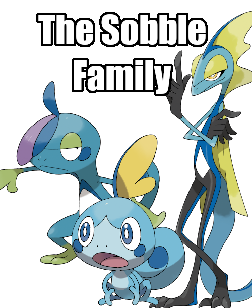 Sobble, Drizzile, and Inteleon - Origin of Species