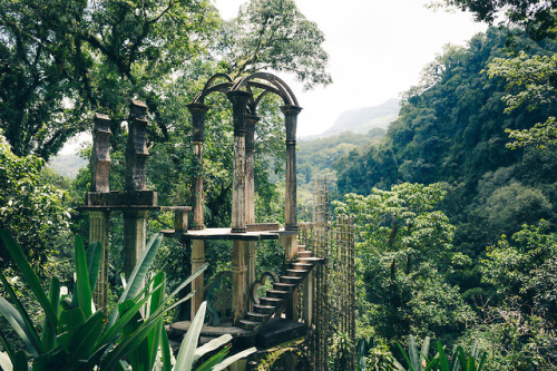 Xilitla, San Luis Potosí. MéxicoArquitectura de fantasía a capricho de Sir Edward James en medio de 