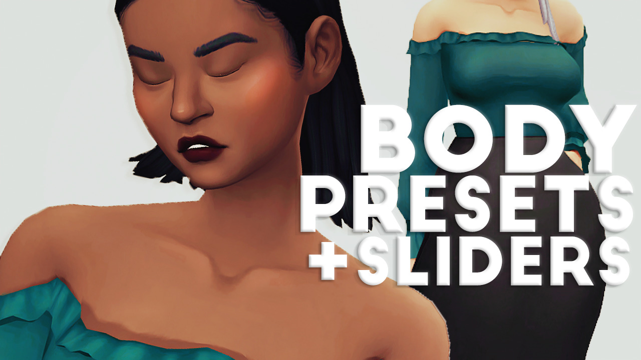 sims 4 body slider mod drew790